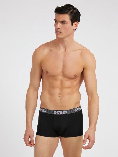 Férfi Guess 3 Pack Logo Boxers Színes | HU-472476