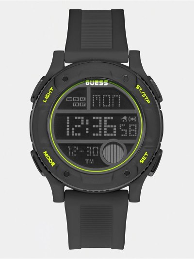 Férfi Guess Digitális Óra Fekete | HU-324072