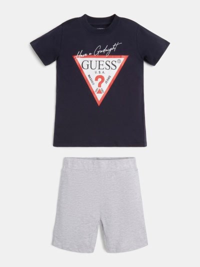 Gyerek Guess T-shirt And Shorts Sets Kék | HU-119177