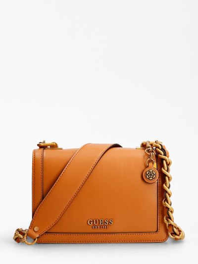 Női Guess Abey Mini Crossbody Táska Narancssárga | HU-148181