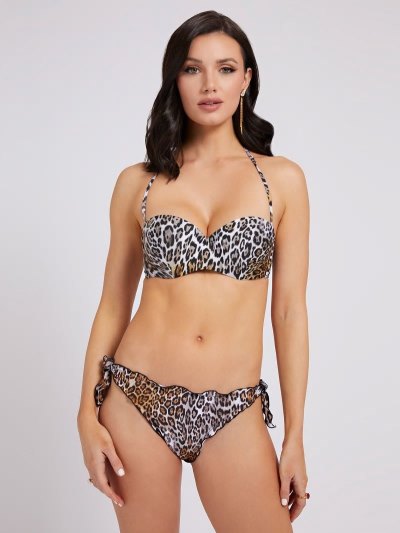 Női Guess All Over Print Bikini Alsó Animalier | HU-843534