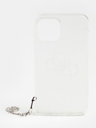 Női Guess Iphone 12/12 Pro 4f Logo Cover Titán | HU-134776