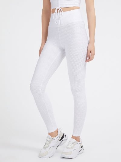 Női Guess Leggings Microfiber Leggings Fehér | HU-467392