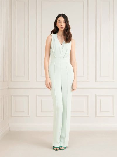 Női Guess Marciano Chain Detail Jumpsuit Zöld | HU-054830