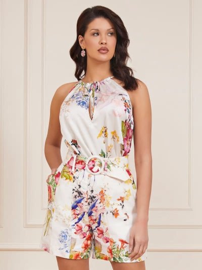 Női Guess Marciano Floral Print Felsők Színes | HU-648794