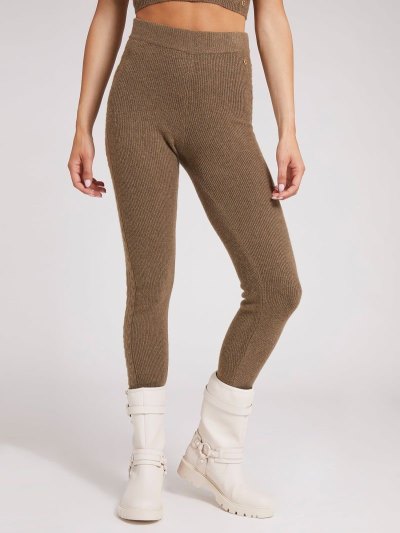 Női Guess Pulóver Leggings Zöld | HU-420193