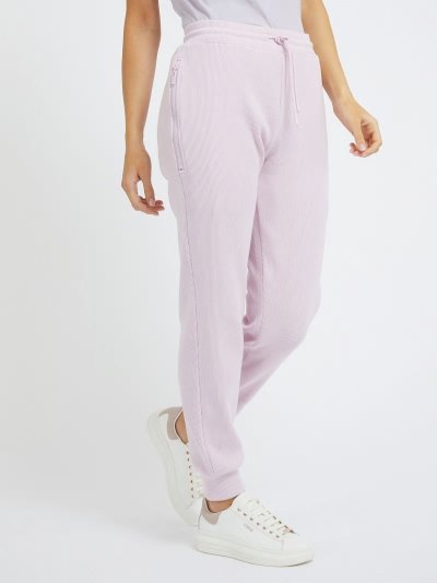 Női Guess Side Logo Jogger Pant Jogger Nadrág Lilac | HU-489829