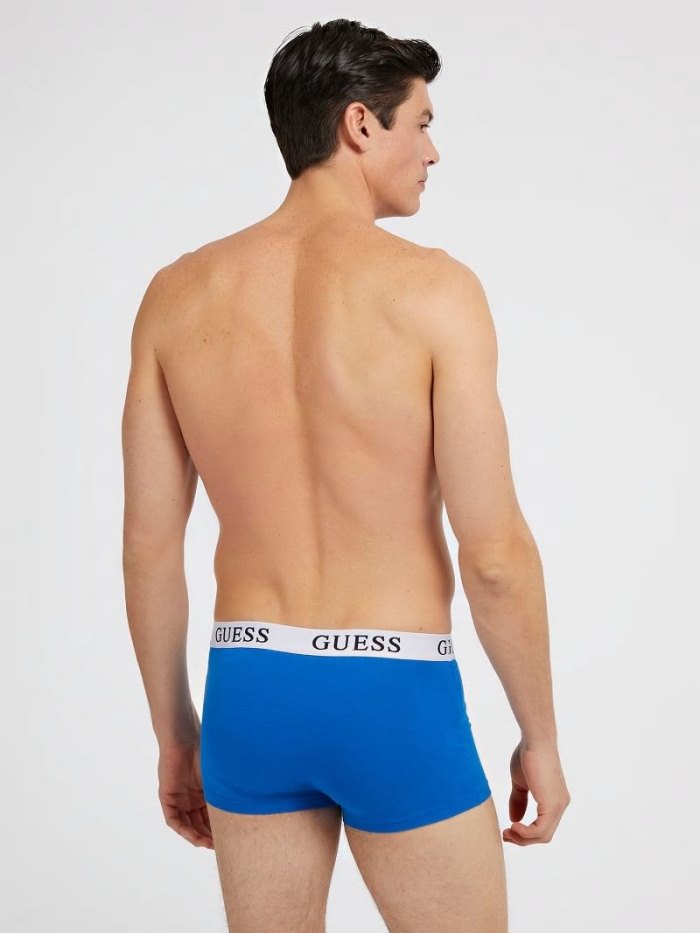 Férfi Guess 3 Pack Logo Boxers Színes | HU-334810