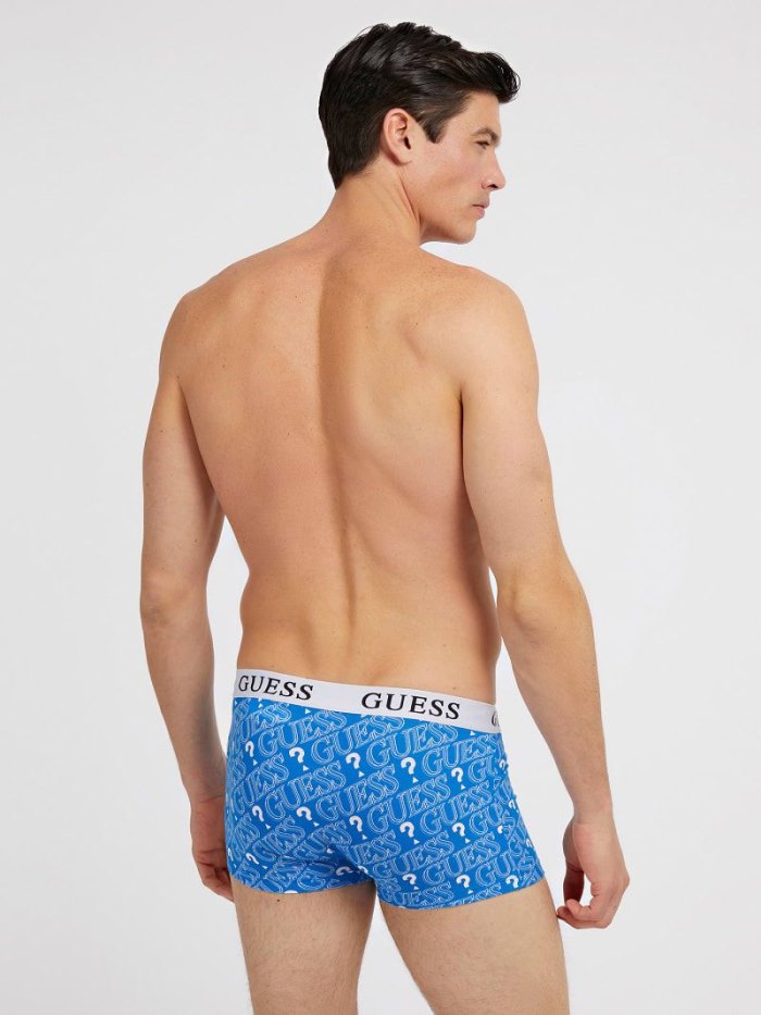 Férfi Guess 3 Pack Logo Boxers Színes | HU-925473