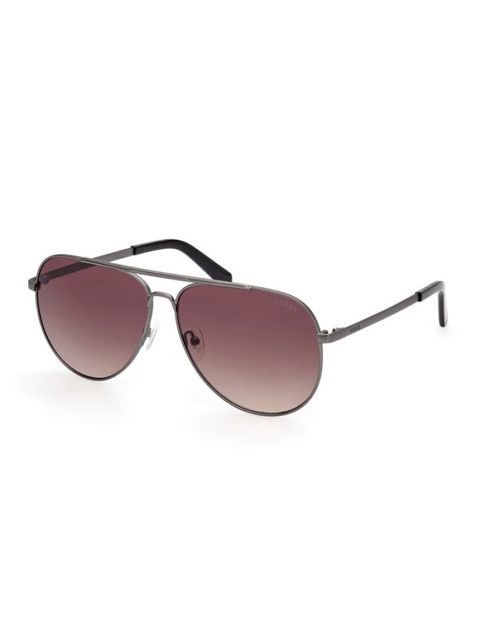 Férfi Guess Aviator Sunglasses Model Napszemüveg Szürke | HU-697917