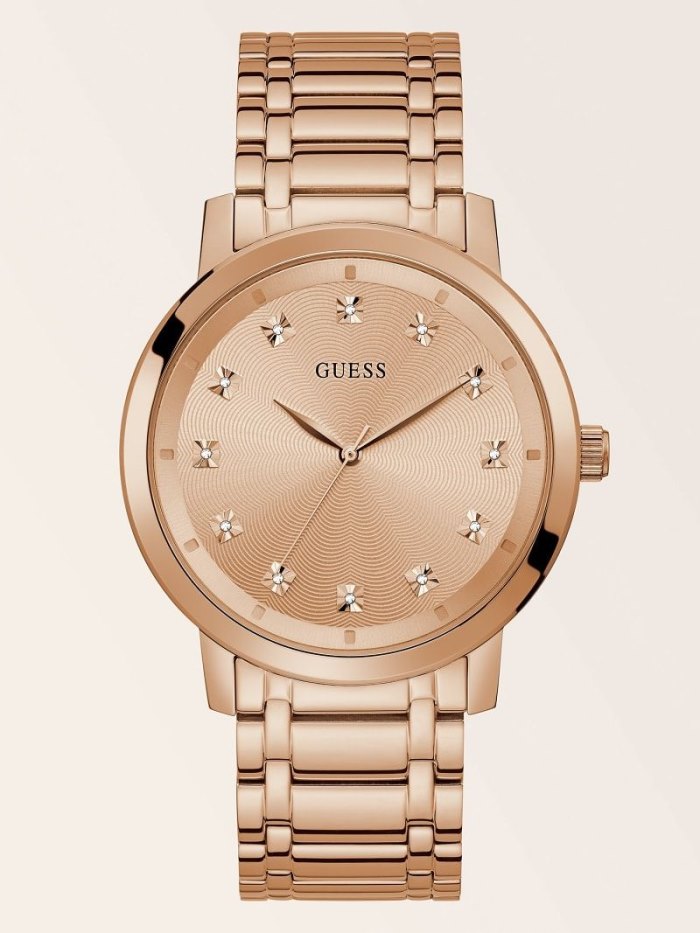 Férfi Guess Crystal Analogue Óra Titán | HU-501404