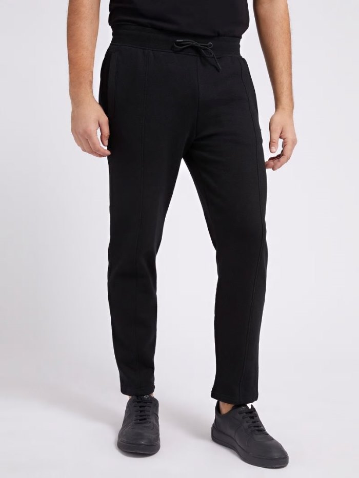 Férfi Guess Nadrág Sweat Pant Melegítő Nadrág Fekete | HU-544474