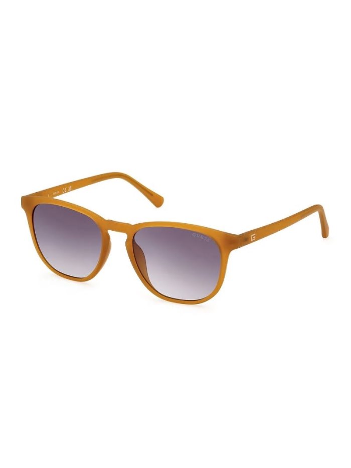 Férfi Guess Round Sunglasses Model Napszemüveg Narancssárga | HU-950703