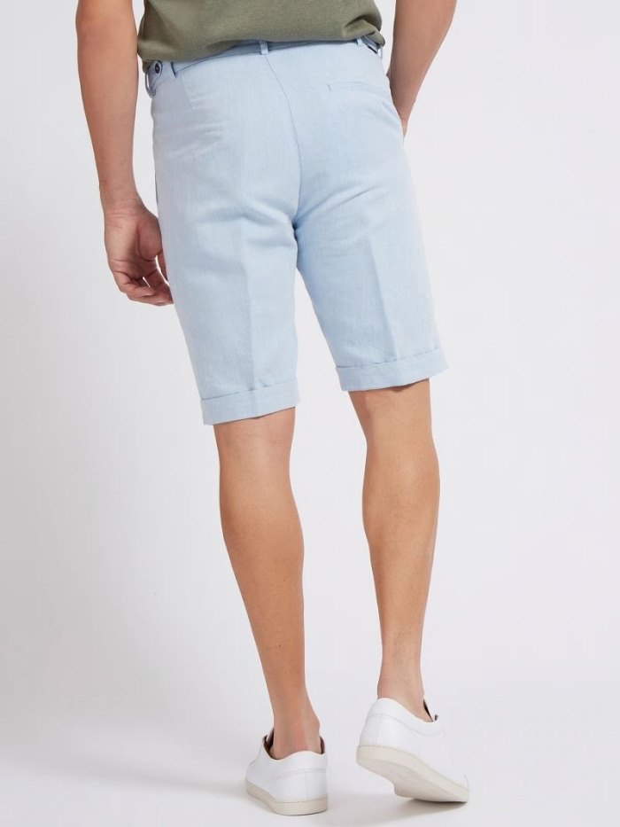 Férfi Guess Rövidnadrág Marciano Chino Bermuda Világos Kék | HU-318671