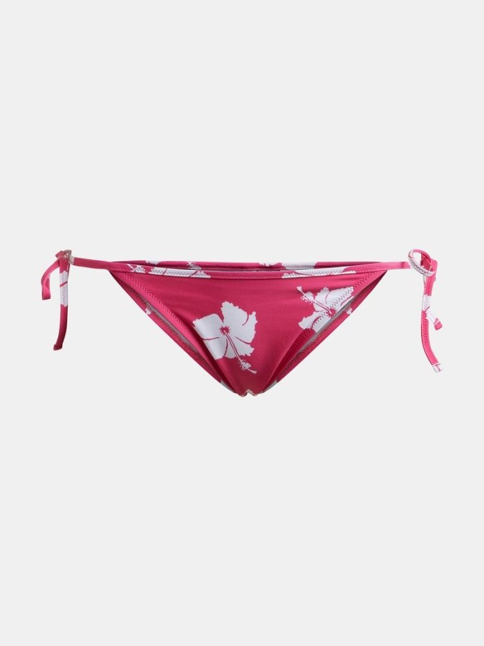 Női Guess All Over Print Bikini Alsó Fukszia | HU-112977