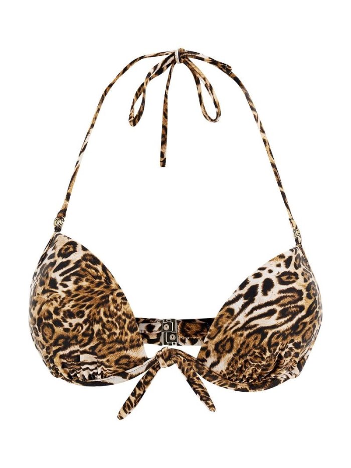 Női Guess Animalier Push Up Bikini Bra Animalier | HU-739159