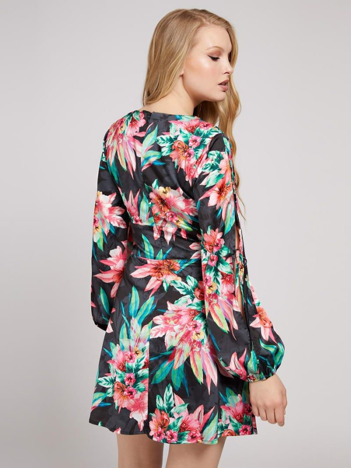 Női Guess Floral Print Ruha Floral Fantasy | HU-892228