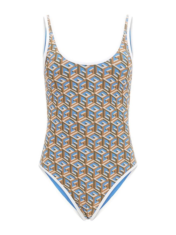 Női Guess G Cube Sportos One Piece Swimsuits Barna | HU-907044