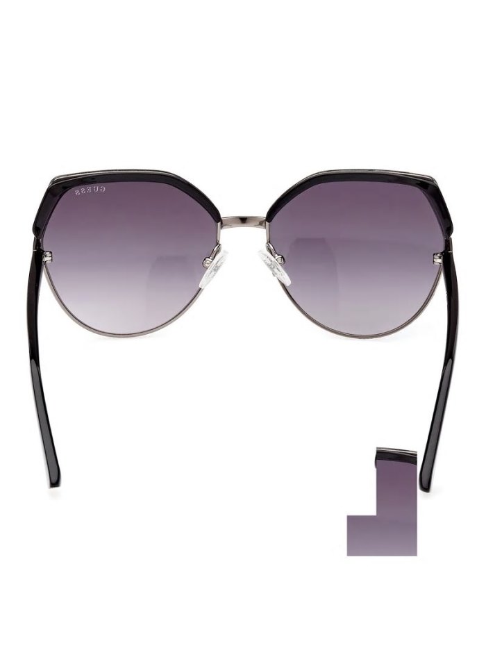 Női Guess Geometric Sunglasses Model Napszemüveg Fekete | HU-420532