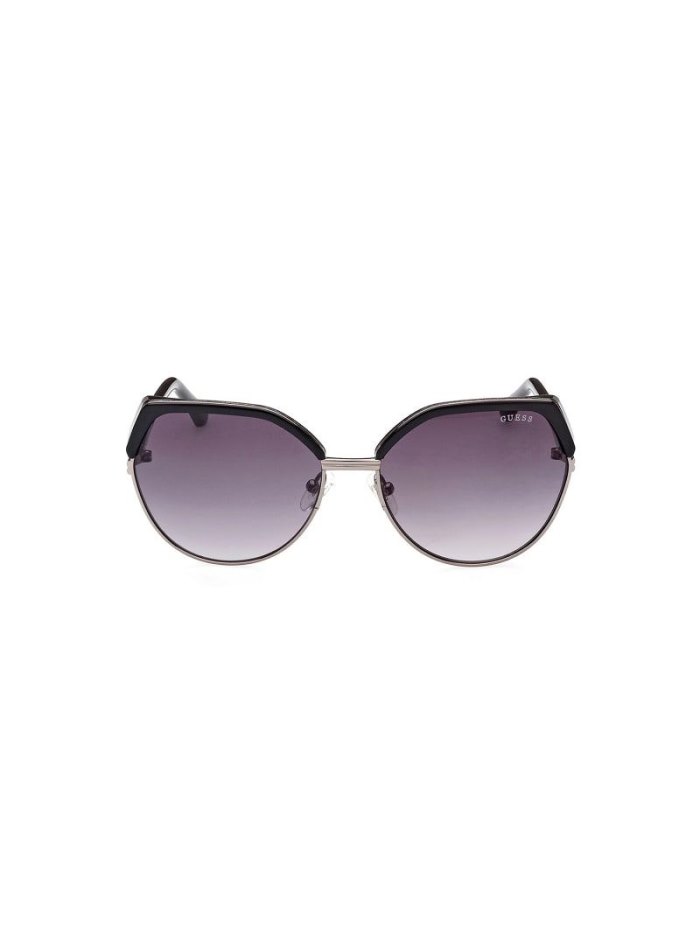 Női Guess Geometric Sunglasses Model Napszemüveg Fekete | HU-420532