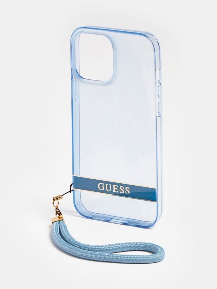 Női Guess Iphone 13 Pro Max Translucent Cover Kék | HU-774420