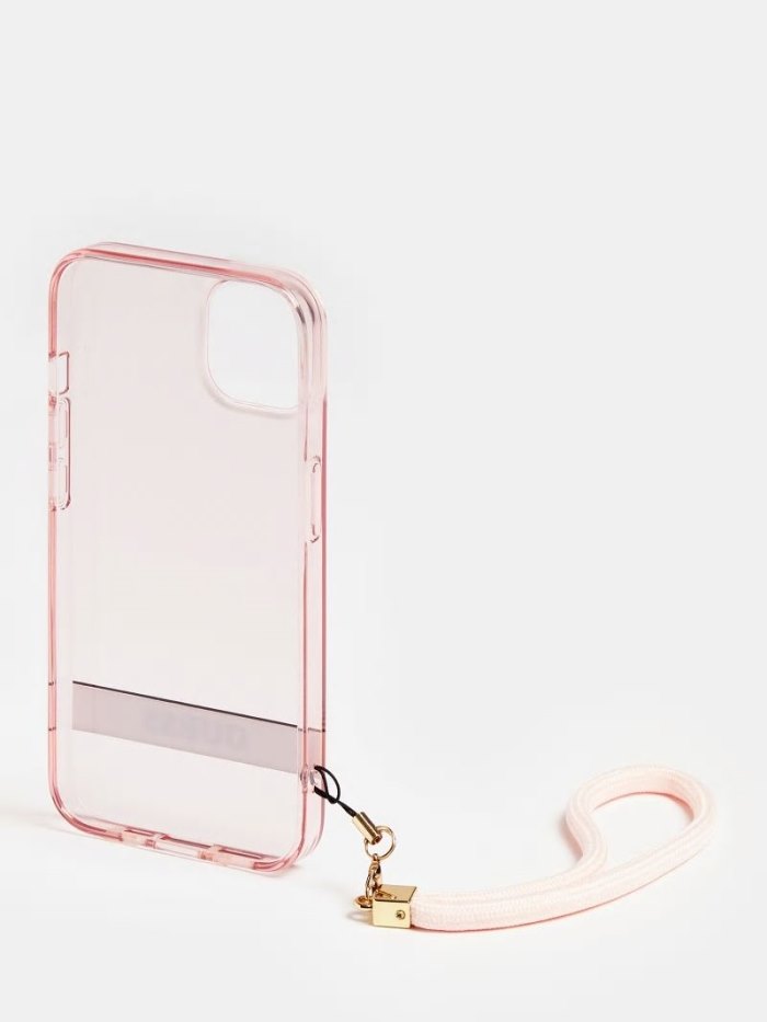 Női Guess Iphone 13 Translucent Cover Rózsaszín | HU-670417