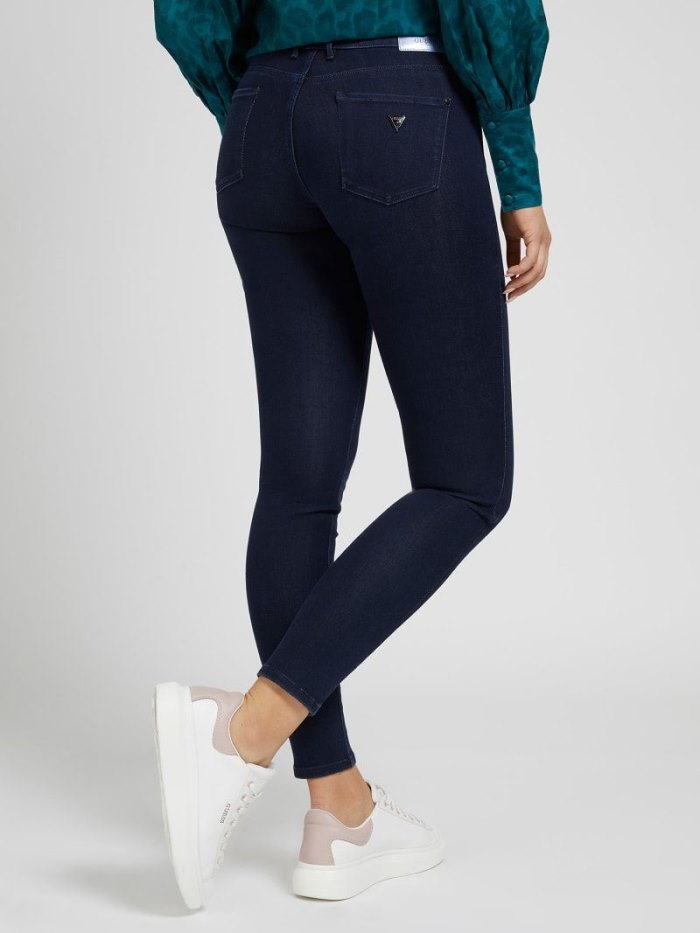 Női Guess Jegging Fit Ruházat Kék | HU-709362