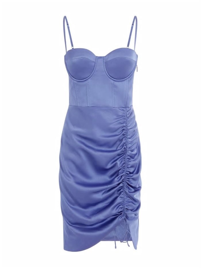 Női Guess Marciano Bustier Ruha Kék | HU-928368