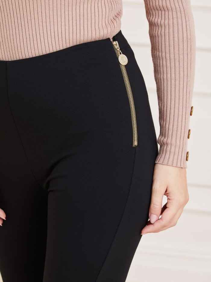 Női Guess Marciano Jane Ponte Leggings Fekete | HU-935531