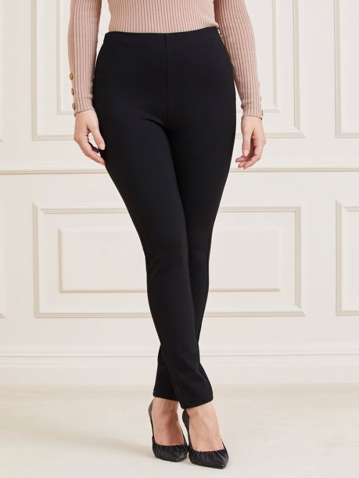 Női Guess Marciano Jane Ponte Leggings Fekete | HU-935531