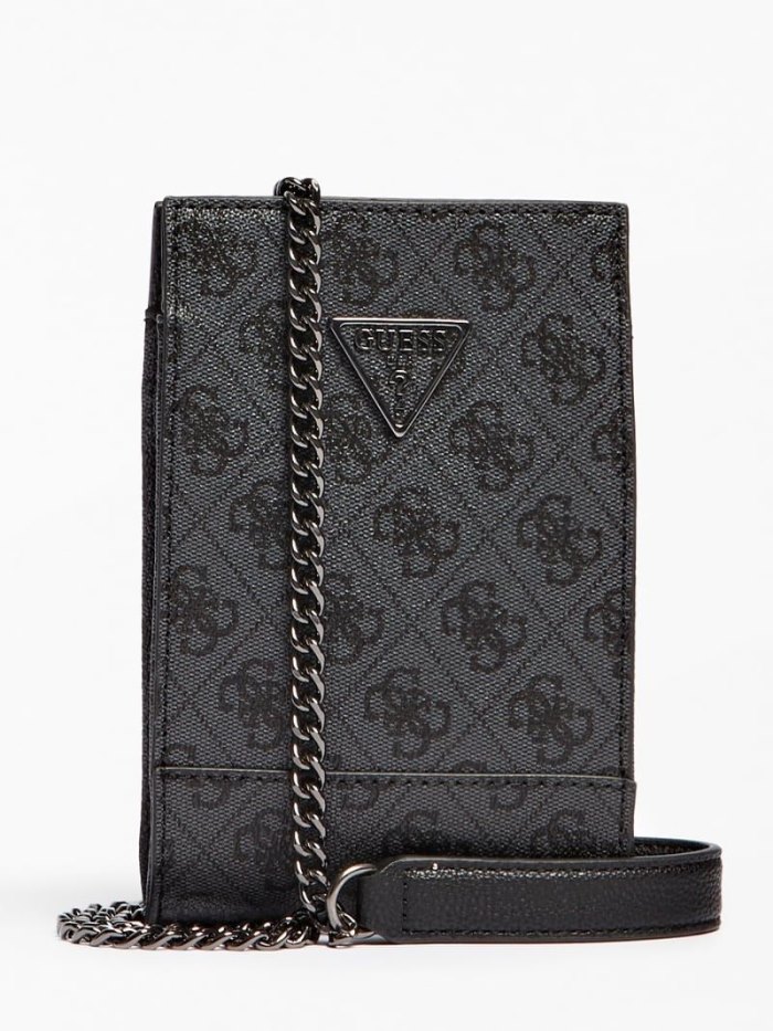 Női Guess Noelle 4g Logo Mini Crossbody Táska Szürke | HU-003270