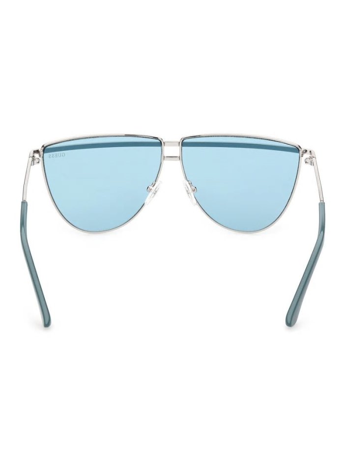 Női Guess Oval Sunglasses Model Napszemüveg Kék | HU-640758