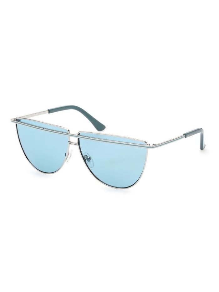 Női Guess Oval Sunglasses Model Napszemüveg Kék | HU-640758