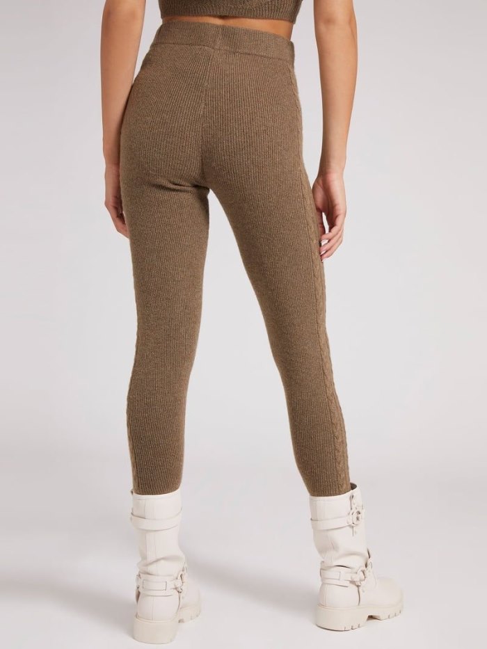 Női Guess Pulóver Leggings Zöld | HU-420193