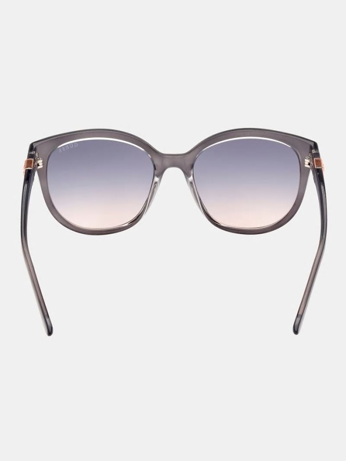 Női Guess Round Sunglasses Model Napszemüveg Lila | HU-342447